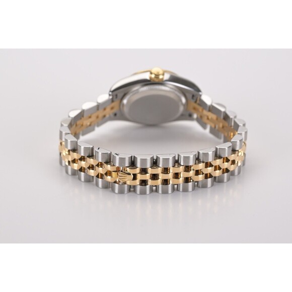 2007 Rolex Datejust 179173 Jubilee Diamond Dial 18k Gold 26mm Ladies Watch + Box - Picture 11 of 14